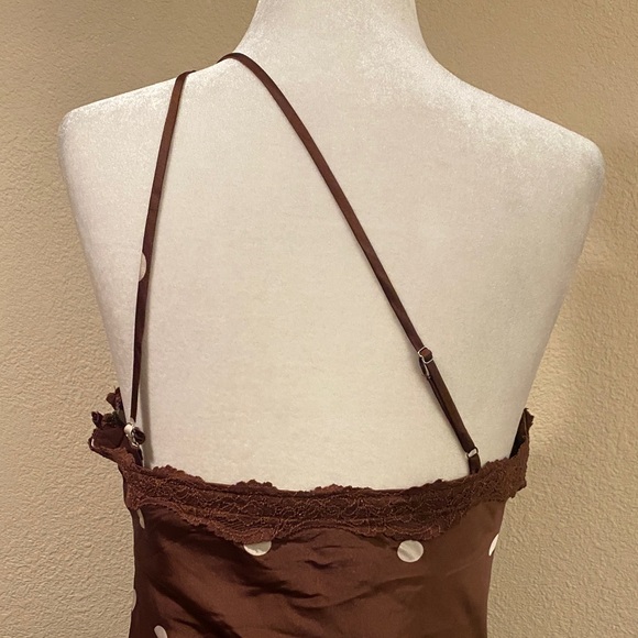 Petal & Pup Chocolate Polka Dot Maxi Dress - Picture 6 of 10